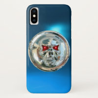SKULL RIDERS MONOGRAMME bleu
