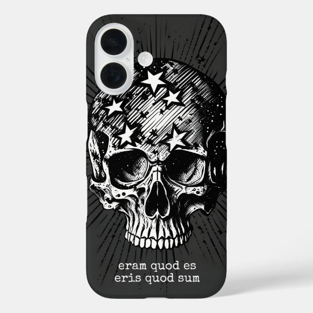 Coques Case-Mate iPhone Skull & Stars III (Verso)