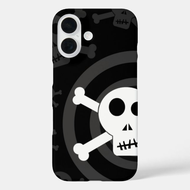 Coques Case-Mate iPhone =[ Skulls & Crossbones ]=  (Verso)