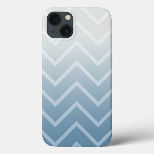 Coques Case-Mate iPhone Sky White Chevron (Verso)