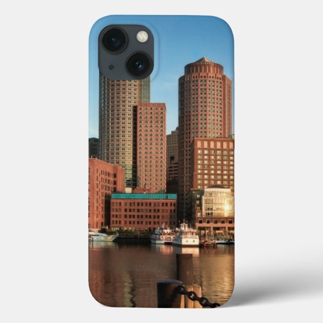 Coques Case-Mate iPhone Skyline de Boston (Verso)