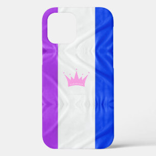 Case-Mate iPhone Case SlipperyJoe drague drapeau de fierté violet blanc