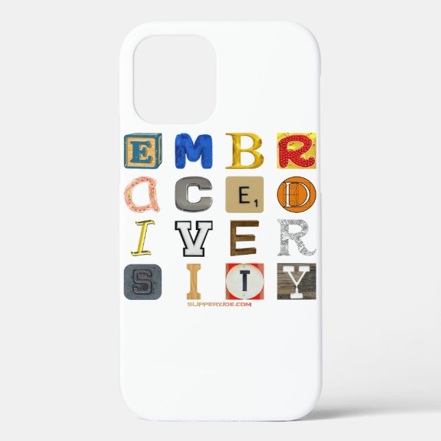 Coques Case-Mate iPhone SlipperyJoe embrasser la diversité métaphore LGBTQ (Verso)