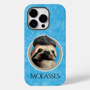 Coque Case-Mate iPhone Sloth (dans Baker Boy casquette)