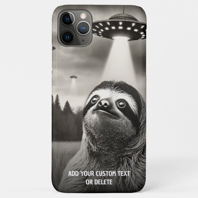 Coques Case-Mate iPhone Sloth Et L'Astronaut Aiment L'OVNI Thème Cadeau (Dos)