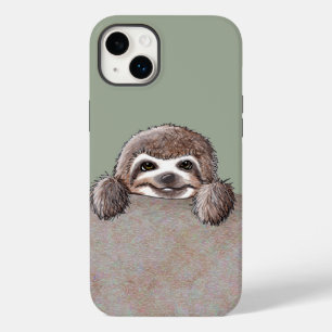 Coque Pour iPhone 14 Plus Sloth KiniArt