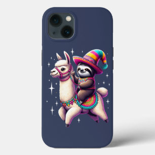 Case-Mate iPhone Case Sloth Riding Sur Llama Cute Animaux Enfants Garçon