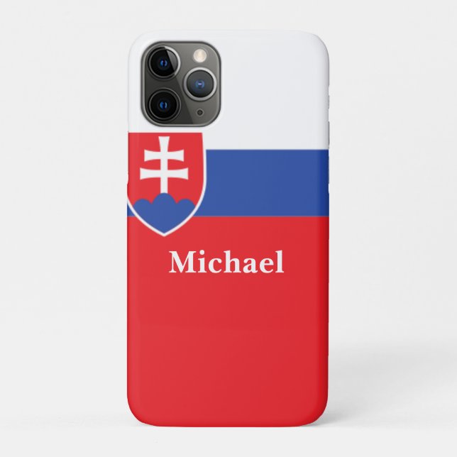 Coques Case-Mate iPhone Slovaquie Drapeau Slovaque Emblème Europe (Dos)