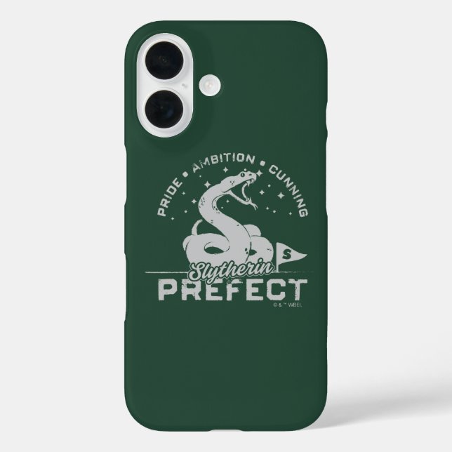 Coques Case-Mate iPhone SLYTHERIN™ - Badge Préfet (Verso)