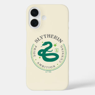 Coque Pour iPhone 16 SLYTHERIN™ Insigne de fierté de la Maison du serpe