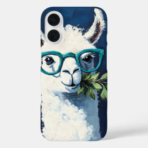 Coque Pour iPhone 16 Smarty Llama Chic