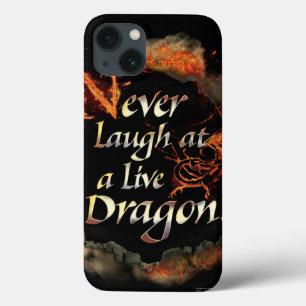 Coques Pour iPhone SMAUG™ - Never Laugh Logo Graphic