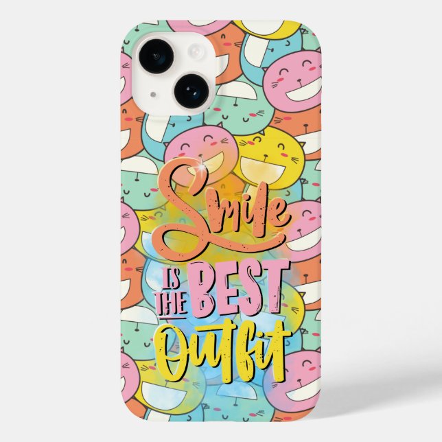 Coques Case-Mate iPhone Smile est la meilleure tenue ! Motivation (Verso)