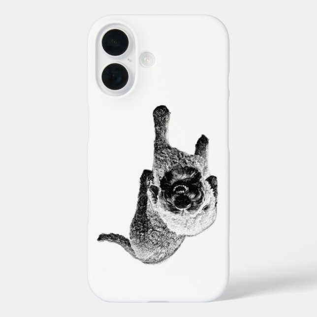 Coques Case-Mate iPhone Smiling Lagotto Case – Curly Dog Stride (Verso)