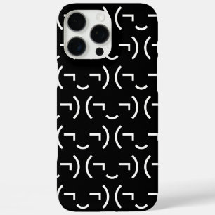 Coque iPhone 16 Pro Max Smug Emoticon (‿MD) Kaomoji japonais