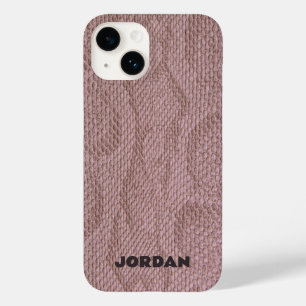 Coque Case-Mate iPhone Snakeskin rose