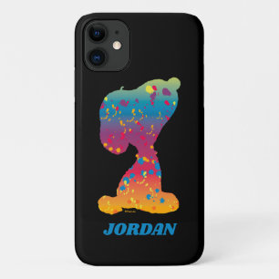 Case-Mate iPhone Case Snoopy Rainbow Graffiti Silhouette