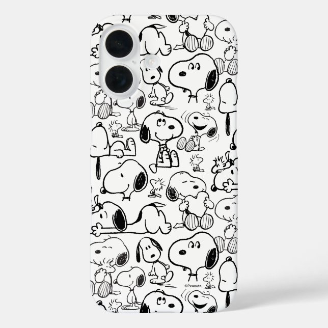 Coques Case-Mate iPhone Snoopy Smile Giggle Lauder Motif (Verso)