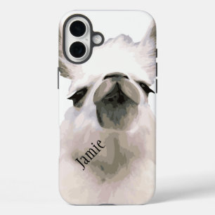Coque Pour iPhone 16 Plus Snooty Snobby Llama personnalisé