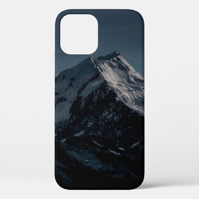 COQUES Case-Mate iPhone SNOW COVERED MOUNTAIN DURING NIGHTTIME (Verso)