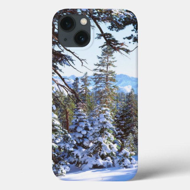 Coques Case-Mate iPhone Snow-covered Red Fir trees in the High Sierra 2 (Verso)