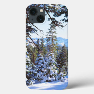 iPhone 13 Case Snow-covered Red Fir trees in the High Sierra 2