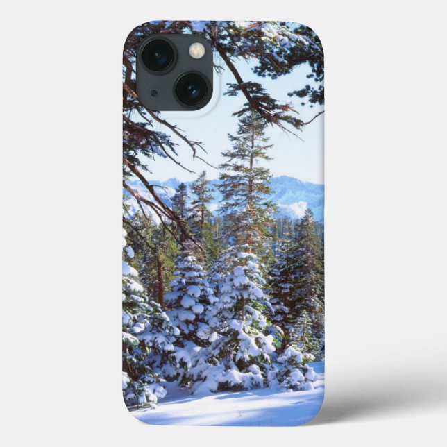 Coques Case-Mate iPhone Snow-covered Red Fir trees in the High Sierra 2 (Verso)