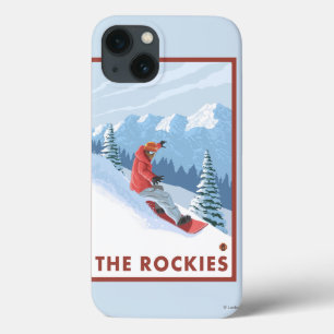Coque Case-Mate iPhone Snowboarder - Les Rocheuses