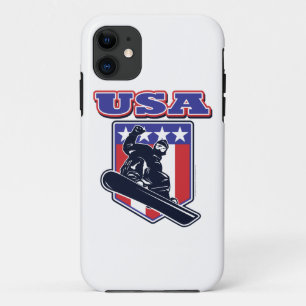 Coques Pour iPhone Snowboardeurs américains