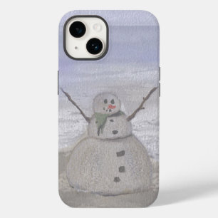 Coque Case-Mate iPhone Snowman Froide À La Plage