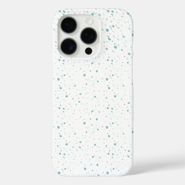 Coques Case-Mate iPhone Snowmans & Snowflakes Motif sans couture (Verso)