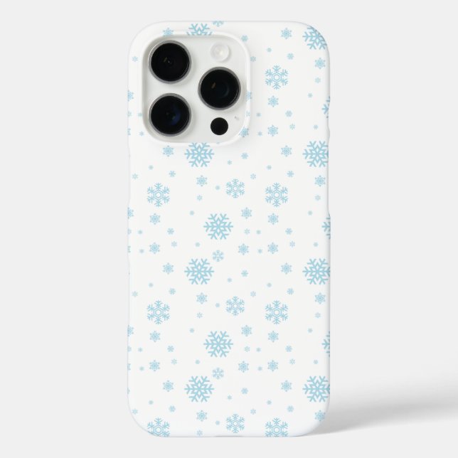 Coques Case-Mate iPhone Snowmans & Snowflakes Motif sans couture (Verso)