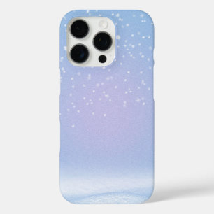 Coque iPhone 16 Pro Snowmans & Snowflakes Motif sans couture