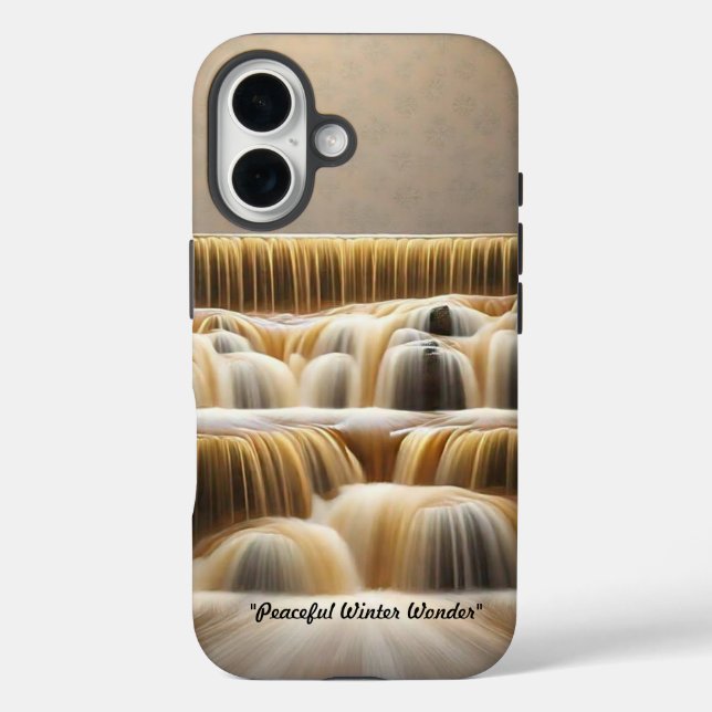 Coques Case-Mate iPhone "Snowy Night Serenade" (Verso)