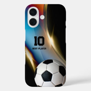 Coque Pour iPhone 16 Soccer   Football meilleur joueur No.