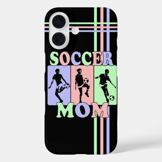 Coques Case-Mate iPhone Soccer Mom Pastels (Verso)