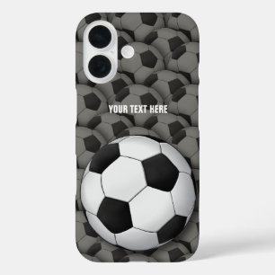 Coque Pour iPhone 16 Soccer Sport cool Cadeaux de football