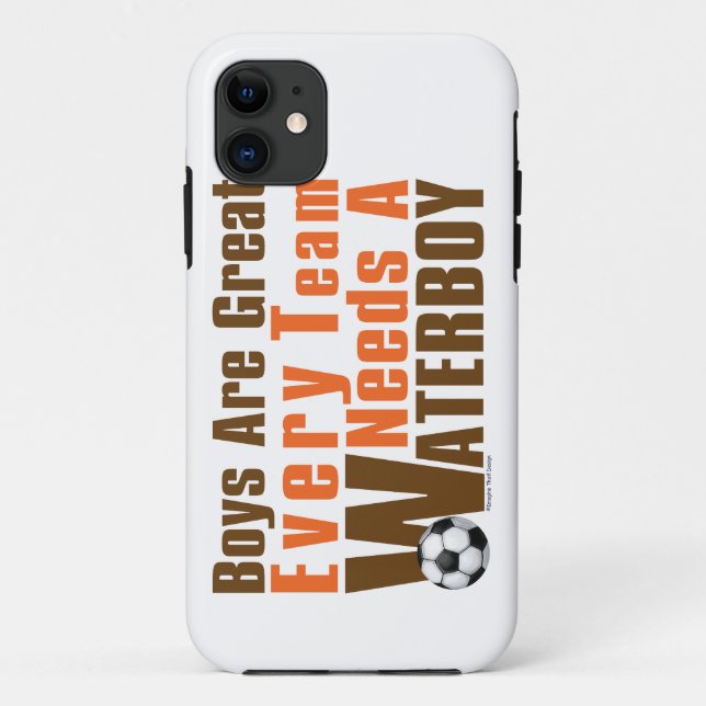 Coques Case-Mate iPhone Soccer Waterboy (Dos)