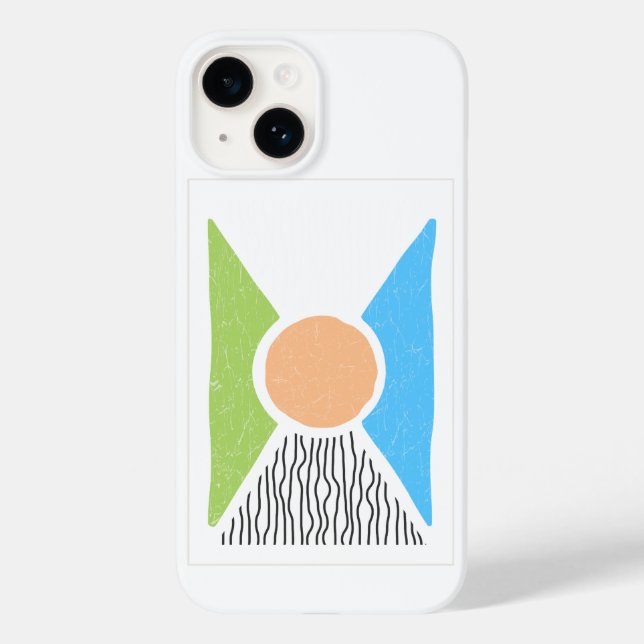 Coques Case-Mate iPhone Société6 Idées modernes d'art mural (Verso)