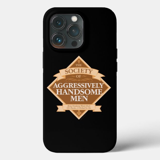 Coques Case-Mate iPhone Société des hommes agressivement beaux Coque-Mate  (Verso)