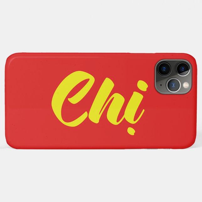 Coques Case-Mate iPhone Soeur Vietnamienne - Chi ~ Tien ng Viêt (Dos (Horizontal))