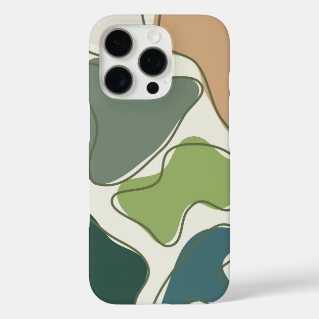 Coques Case-Mate iPhone Soft Abstrait Heart Design - Art esthétique minima (Verso)