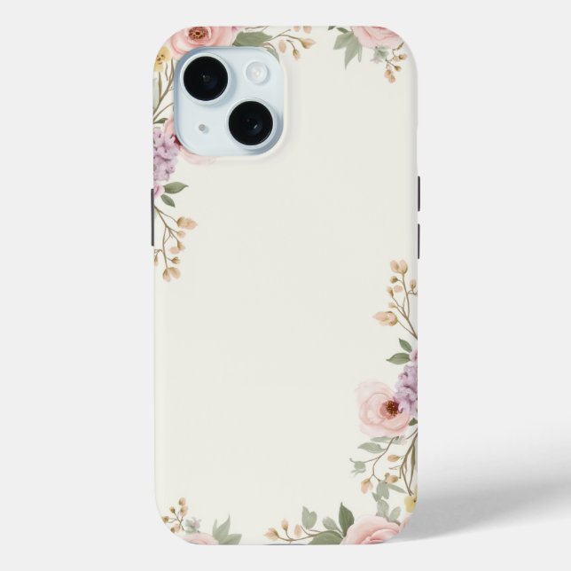 Coques Case-Mate iPhone Soft Floral Elegance (Verso)