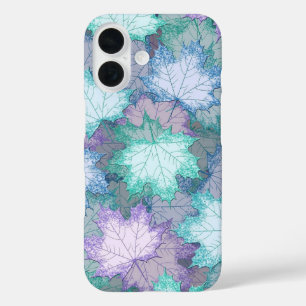 Coque Pour iPhone 16 Soft Pastel Feuilles