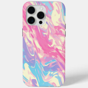 Coque Case-Mate iPhone ✨ Soft Pastel Marble Design - Trendy & Smooth 🎨