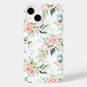 Coque Case-Mate iPhone Soft Pastel Rose Rose Flower Motif