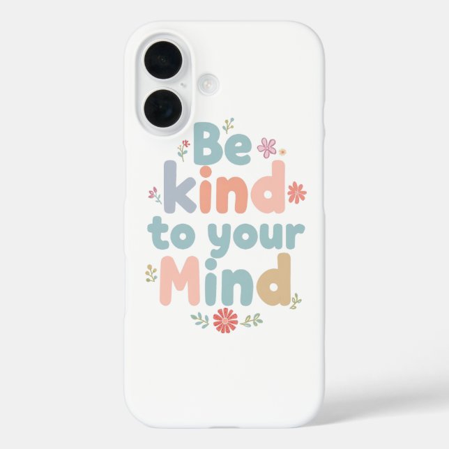 Coques Case-Mate iPhone Soin Personnel Doux et Rappel Positif (Verso)