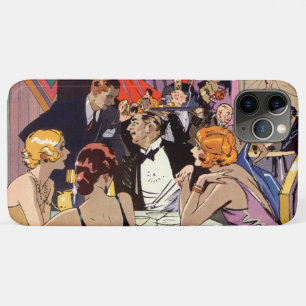 Coques Pour iPhone Soirée Cocktail Art Déco Vintage dans une Boîte de
