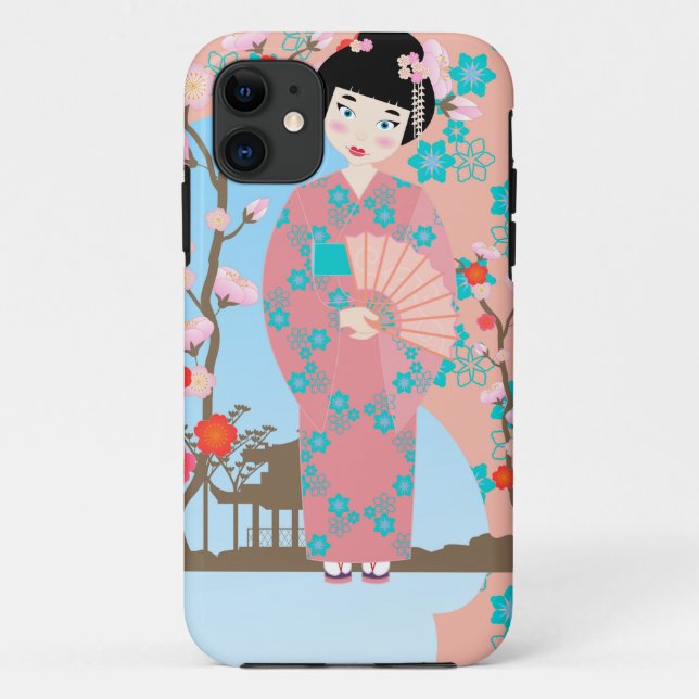 Coques Case-Mate iPhone Soirée de Geisha girl (Dos)