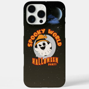 Coque iPhone 16 Pro Max Soirée Halloween de Spooky World
